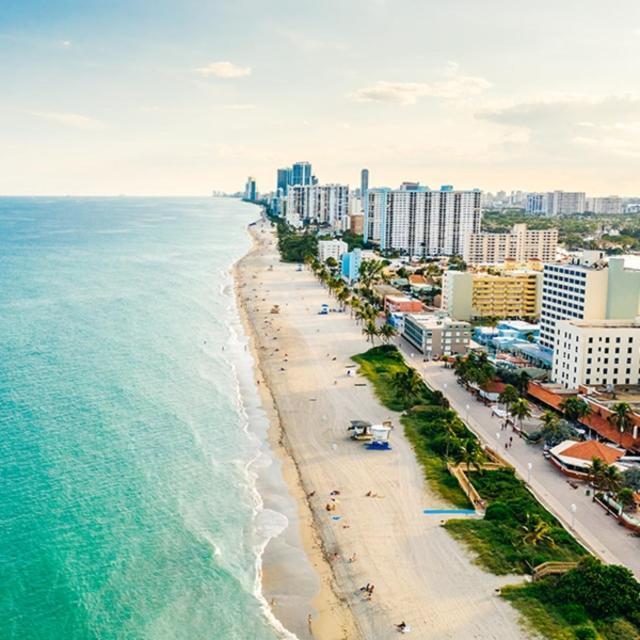 Downtown Hollywood Holiday Retreat Dania Beach Apartment Bagian luar foto