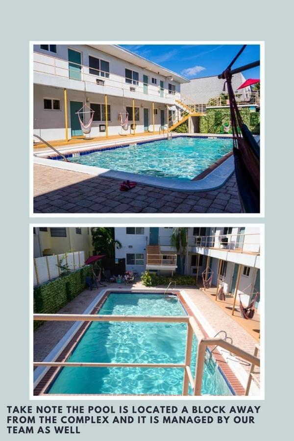 Downtown Hollywood Holiday Retreat Dania Beach Apartment Bagian luar foto